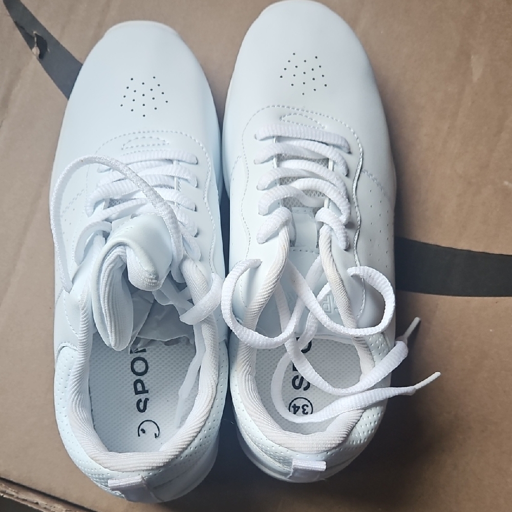 White Athletic Sneakers